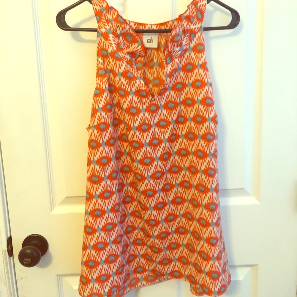 CAbi print tank top